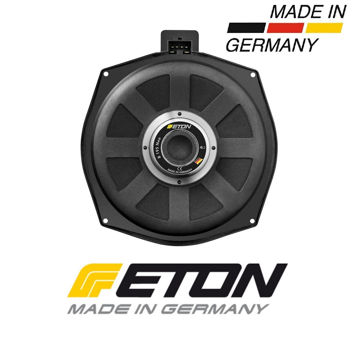 ETON B195 Neo BMW Untersitzbass  für BMW Fahrzeuge E81,E82,E87,E88,E90,E91,E92,E93,E63,E64,E83,E70 usw.
