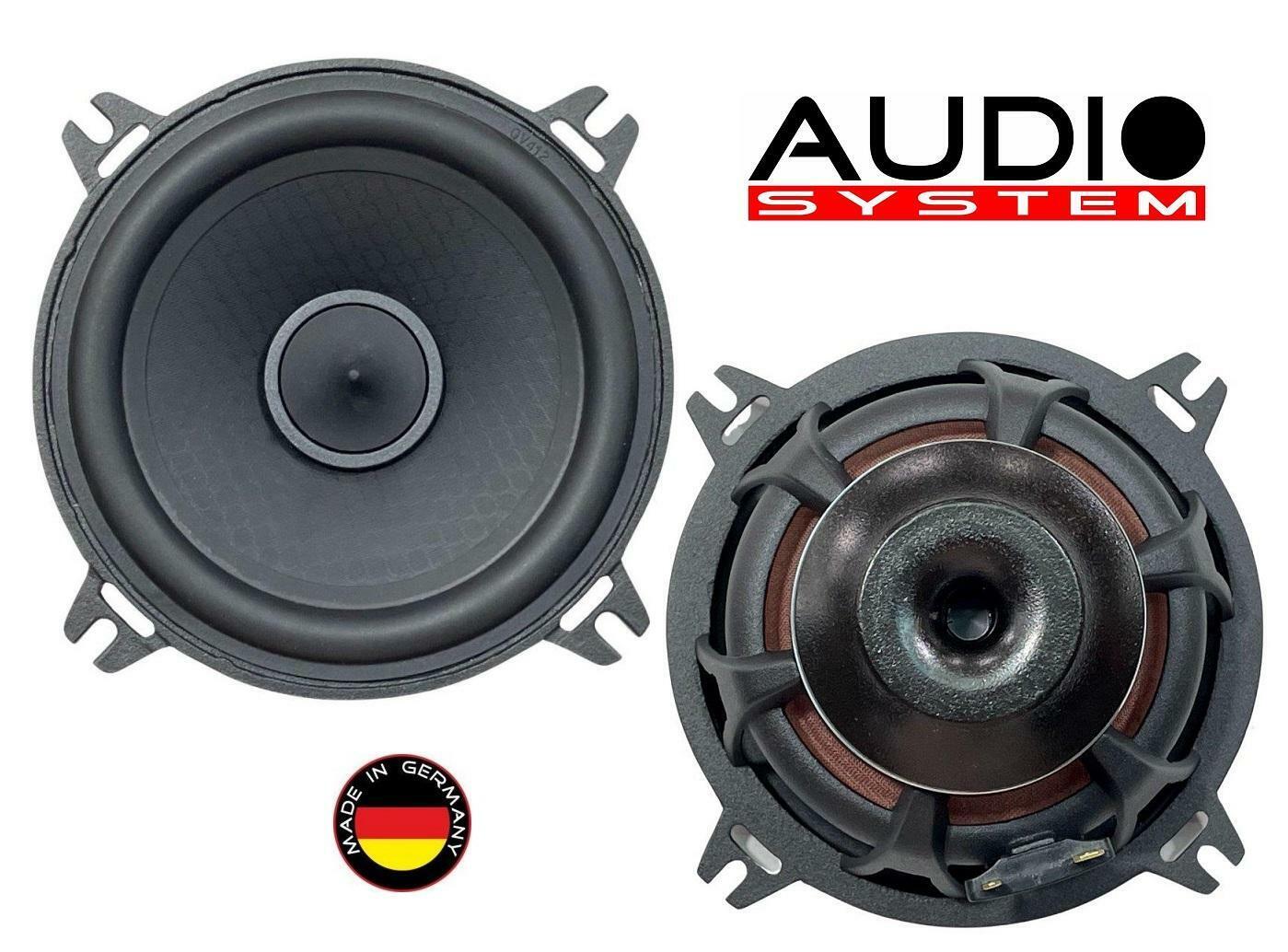 Audio System EX 100 PHASE EVO 3 Mitteltöner 10 cm (4") Kickbass Auto Lautsprecher Tieftöner 120 Watt - 1 Paar 