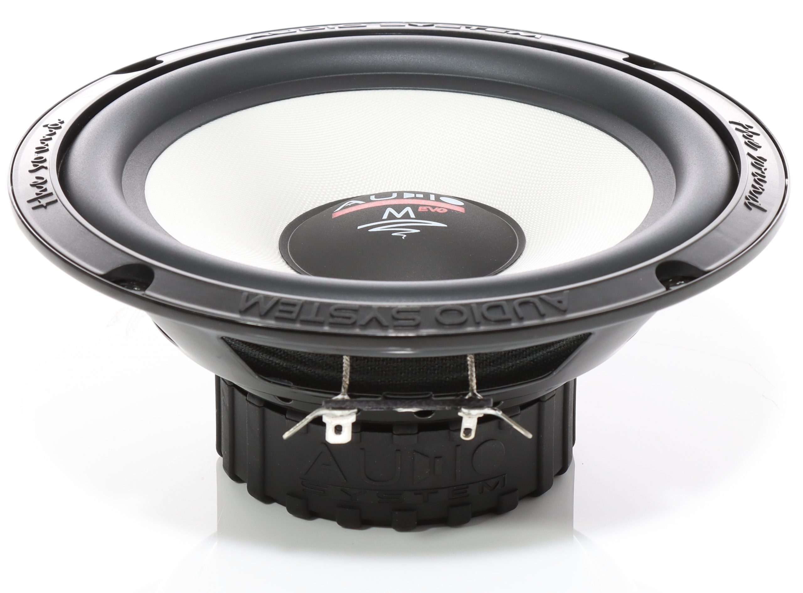 Audio System MS 165 EVO Mitteltöner 16,5 cm (6.5") Kickbass Auto Lautsprecher Tieftöner 120 Watt - 1 Paar