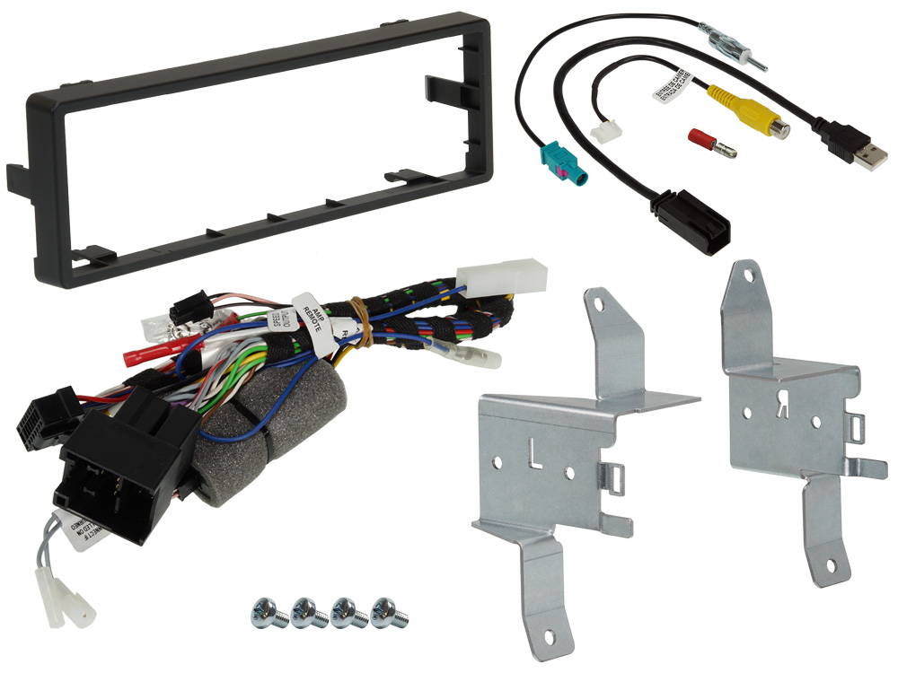 Alpine Kit F Fo Tra Din Einbauset Radioblende Can Bus Lenkradadapter