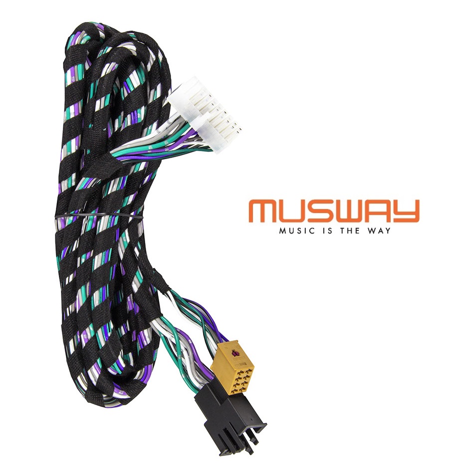 Musway MW10.5KIT - 5m Kabelkit VOLLKUPFER 10mm² mit Sicherung