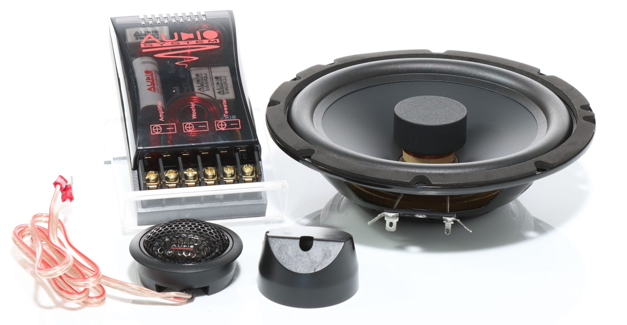 Audio System R165 FLAT EVO 2 16,5 cm (6.5") flaches 2-Wege Komponenten Lautsprecher Set