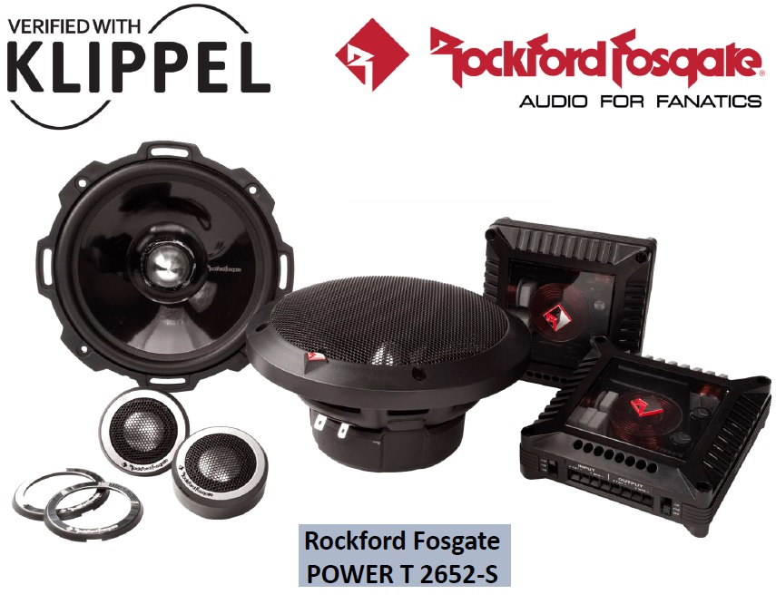 ROCKFORD FOSGATE POWER T2652-S Component Kit T2 652-S 