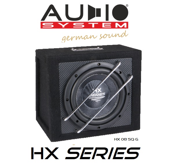 Audio System HX 08 SQ G alloggiamenti chiusi con HX08SQ 