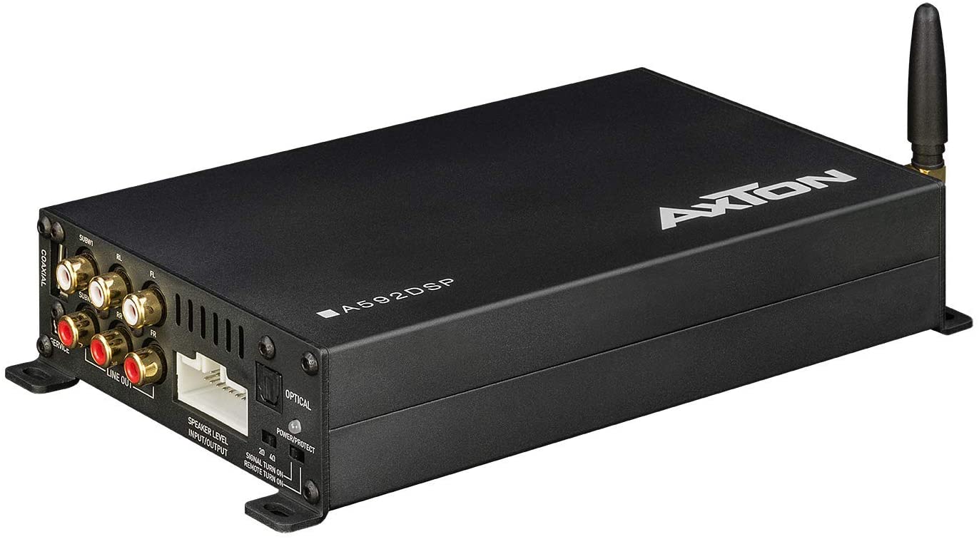 AXTON A592DSP DSP-App Verstärker 4 x 150 Watt Hi-Res fähig, Bluetooth Audio  Streaming